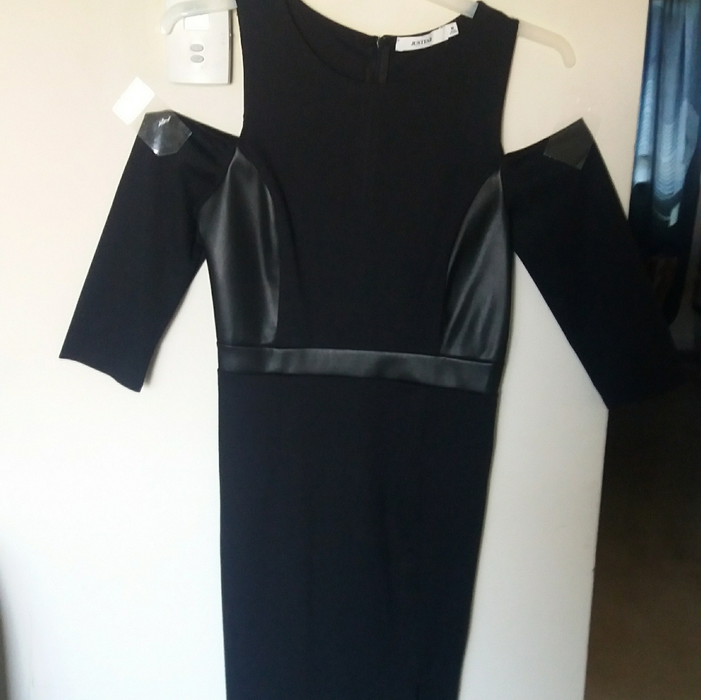 Sexy black dress